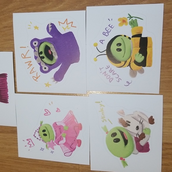 Nanalan stickers 5 pack NWT - Picture 10 of 12